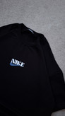 تیشرت مشکی پارچه دورس 2 نخ قواره باکسی مدل NIKE کد TSH0039